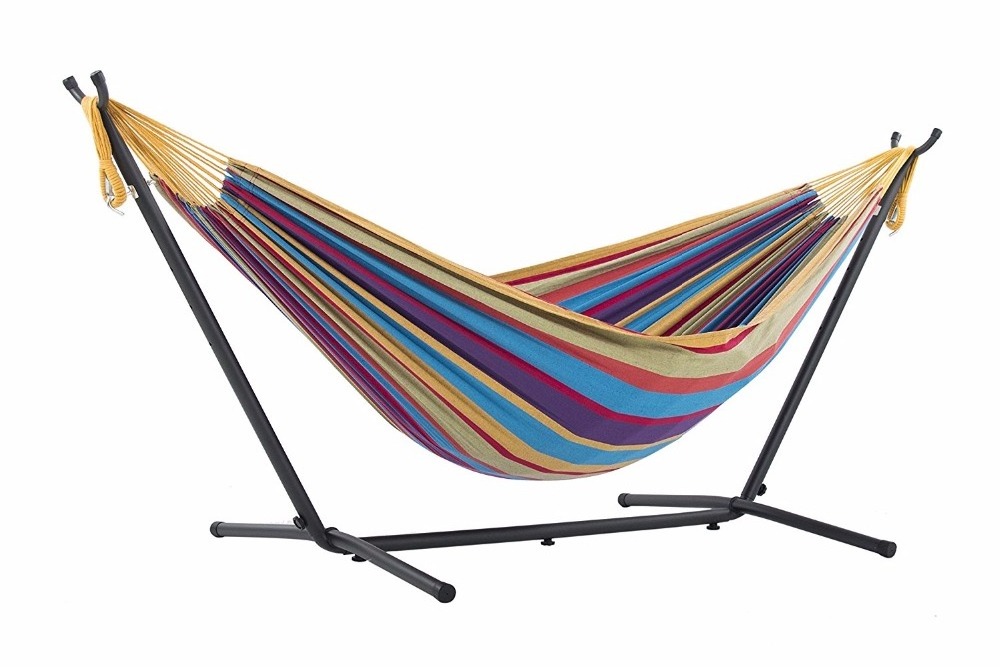 Double Cotton Combo Hammock with Stand Paradise