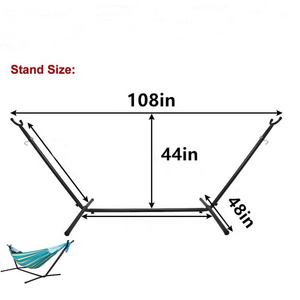 Portable Folding Hammock Stand&Steel Stand for Hammock