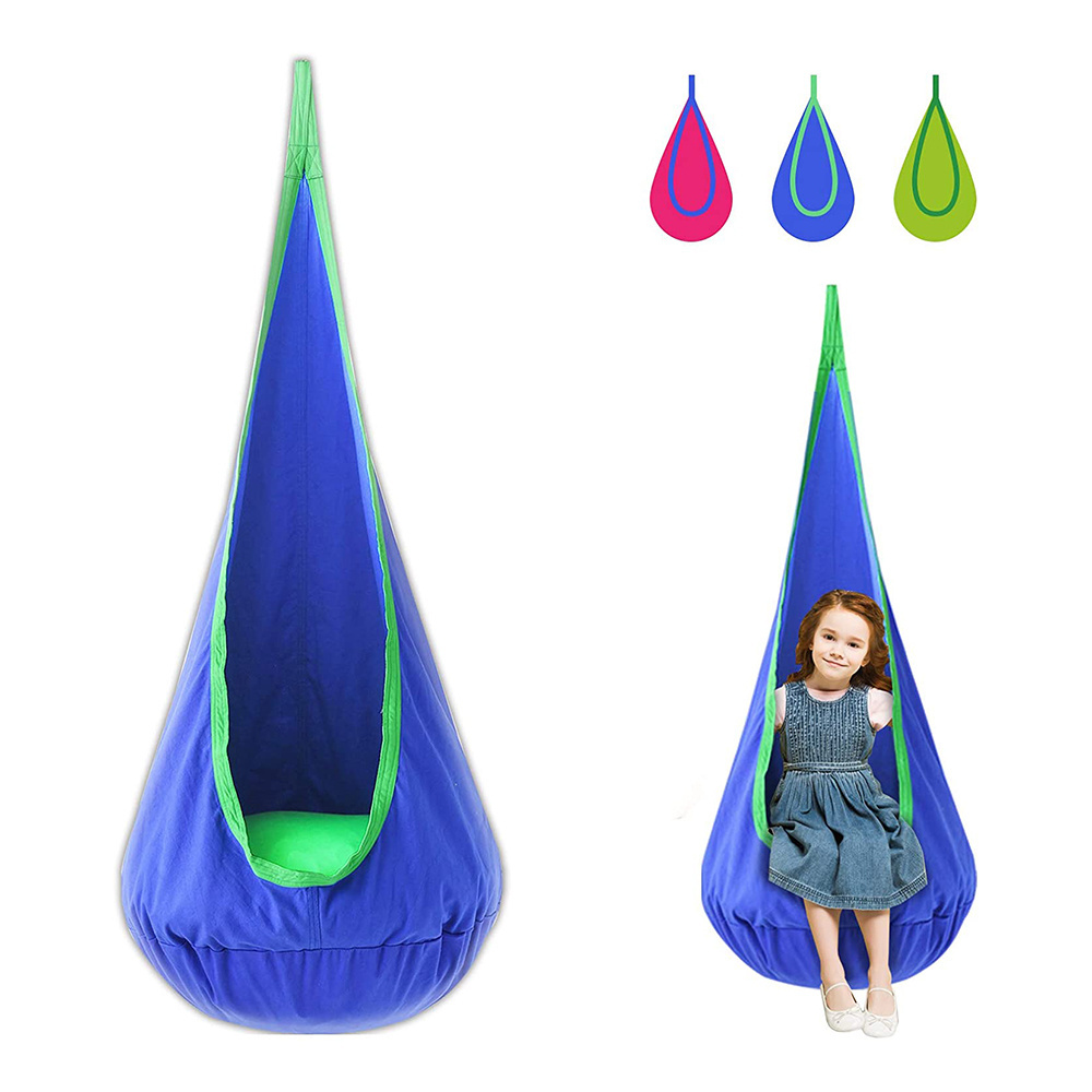 Kids Pod Swing Seat Hammock Sensory Swing