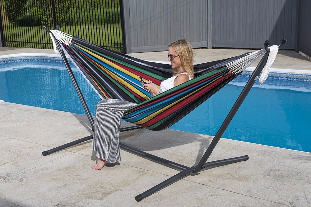 Hot selling outdoor Metal Hammock Stand