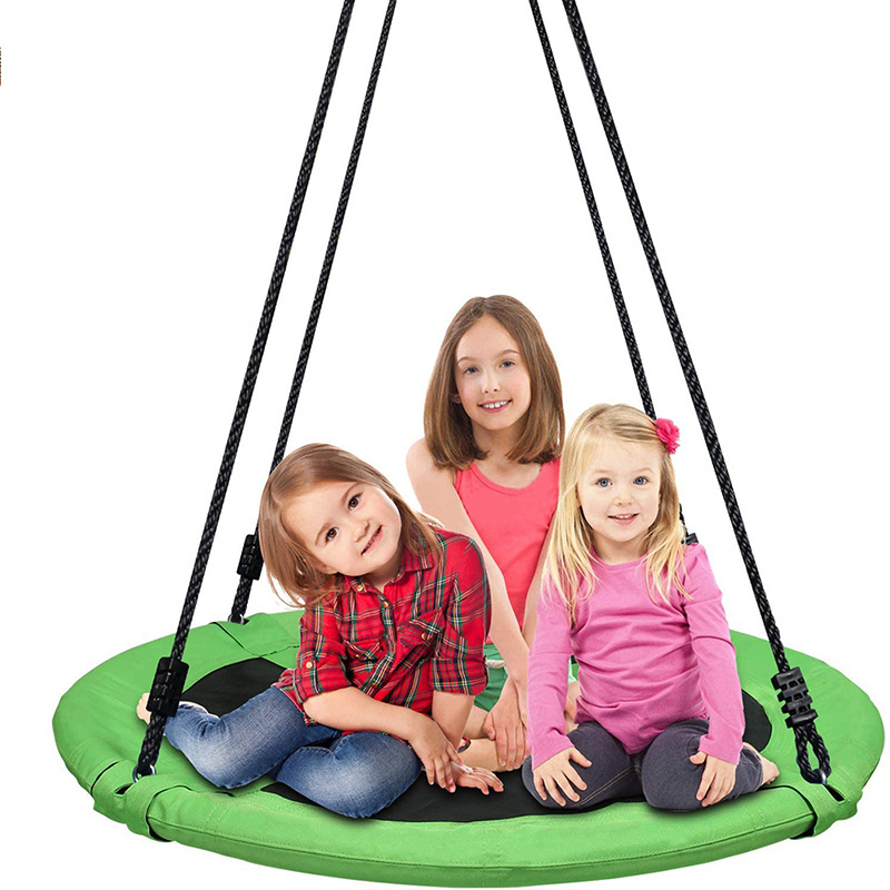 Giant Oxford Cloth Adjustable Disc Swing with Tree Straps