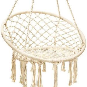 Best sale easy to assemble  Net Rope Hanging Egg Chair For Bed Patio and Porch