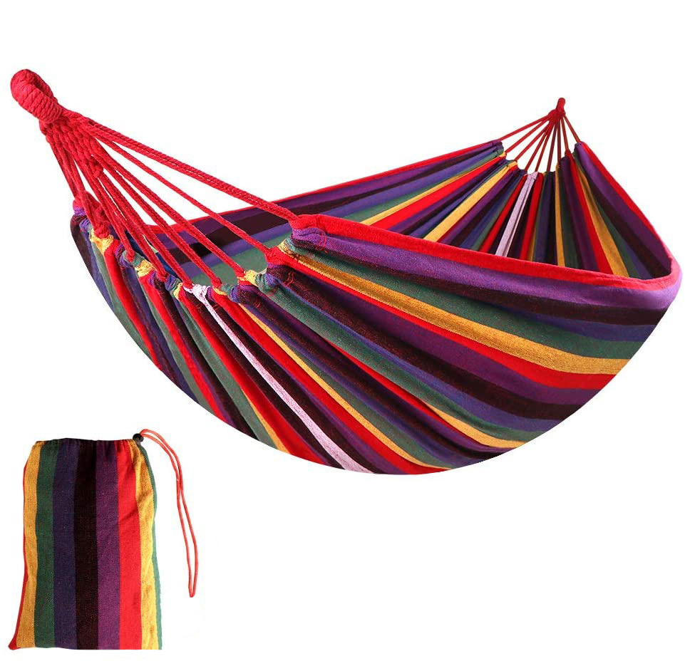 High Quality Extra Large Brazilian Stripe Hammock for Camping