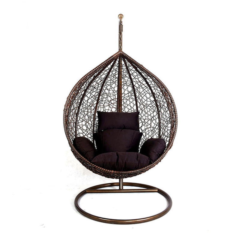 Outdoor Rattan  Garden Teardrop Swing chair