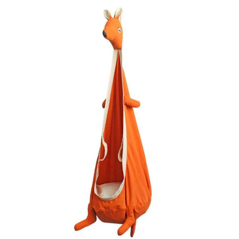 Animal Shape Indoor Hanging Cocoon Kids Hammock Chair Pod Swing for Children