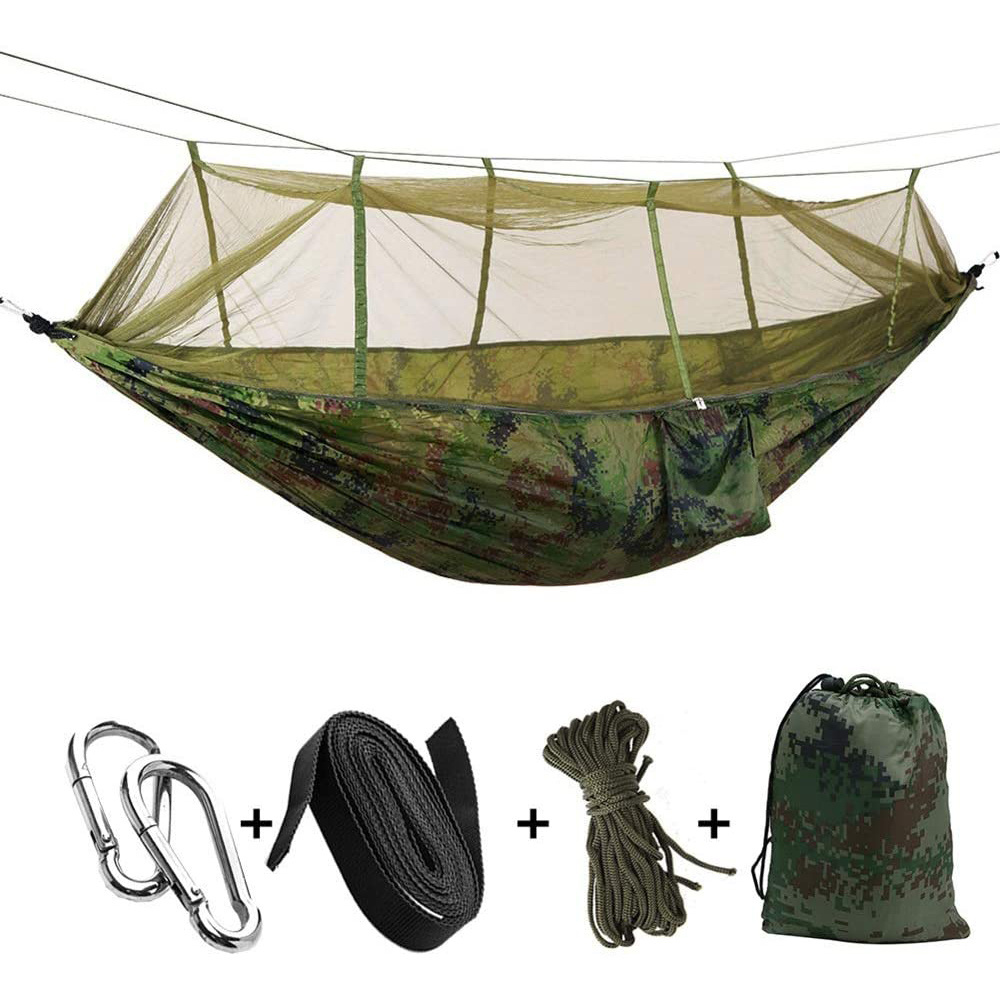 Hot-selling Camping Anti-mosquito Camping Hammock with Mosquito Net