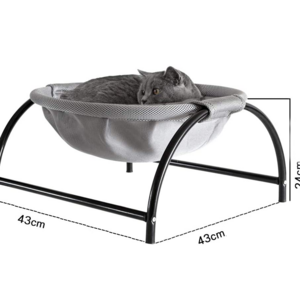 2021 Manufacturer Cat Furniture Elevated Metal Chair Cats Hanging Seat Hammock Cat Bed