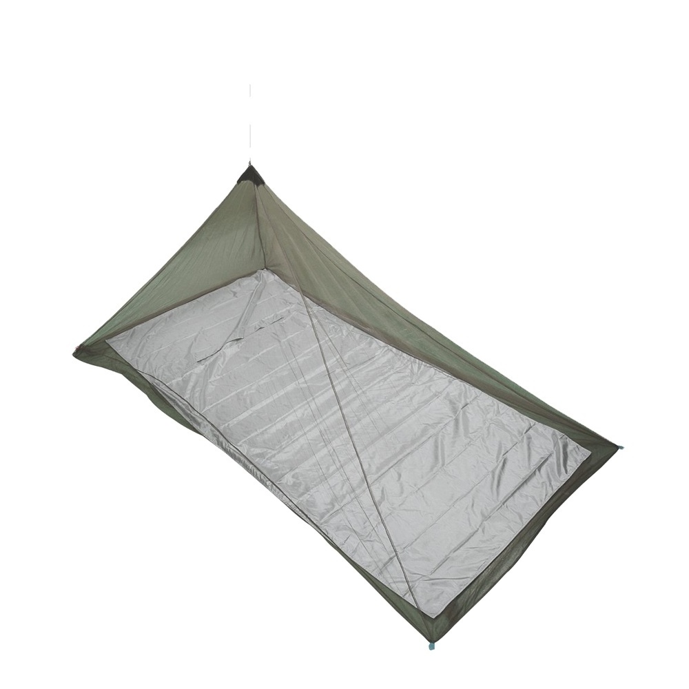 Compact and Lightweight Mosquito Net for Single Camping Bed