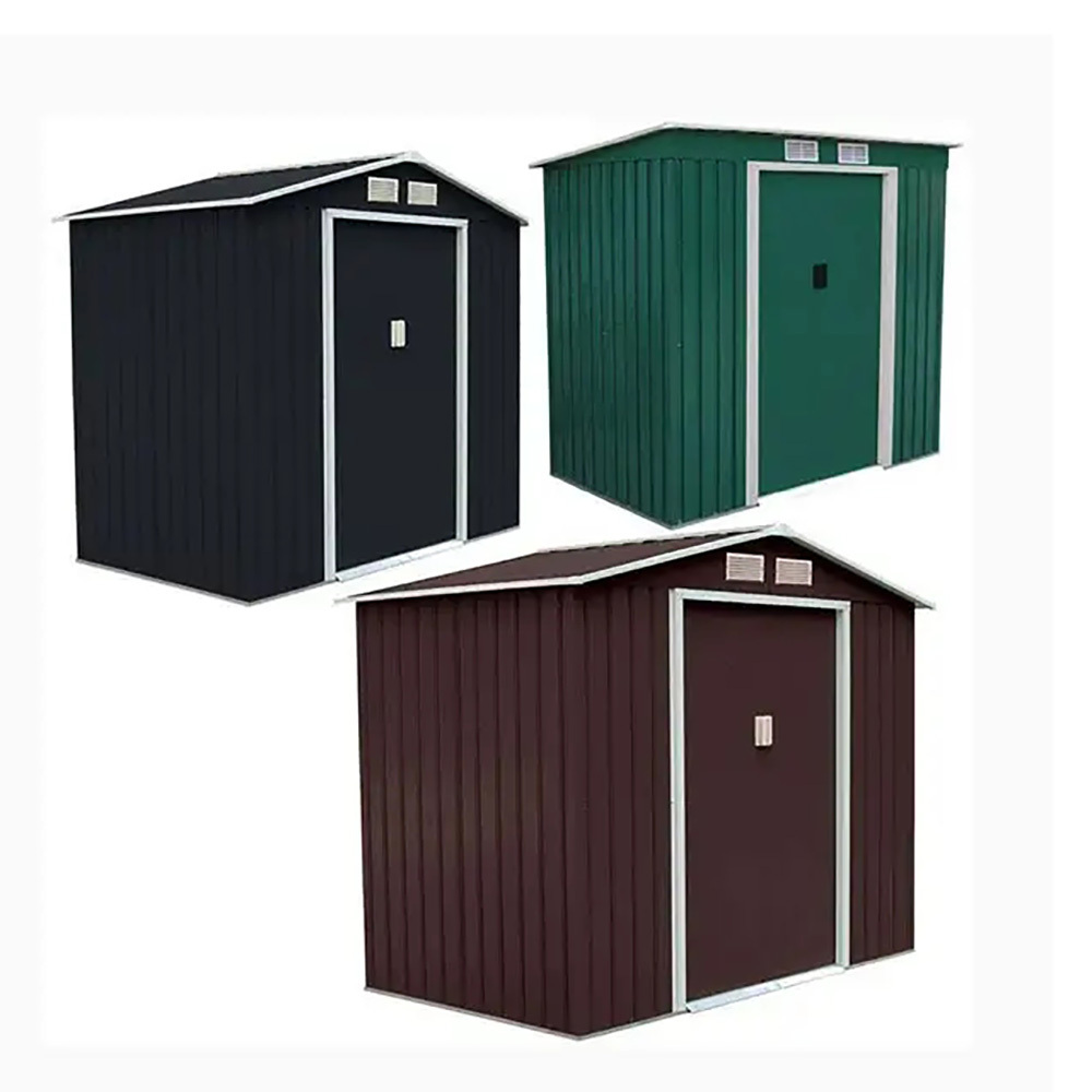 Sturdy Utility Outdoor Storage Shed Metal Shed for Patio Gardening Tools