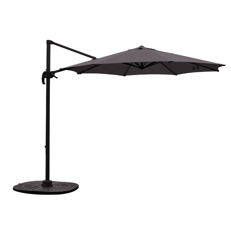 outdoor parasol garden umbrellas 360 degree rotatable cantilever umbrella