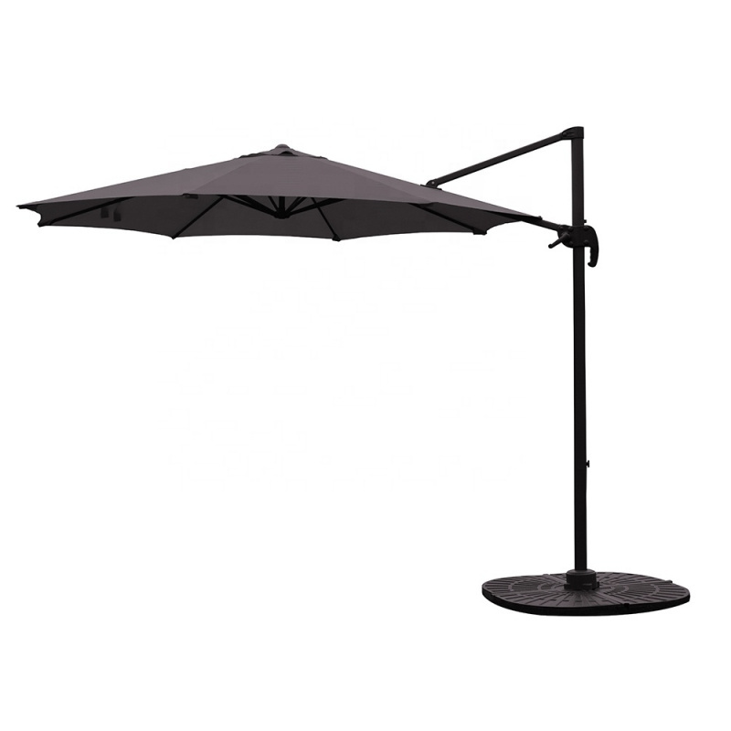 outdoor parasol garden umbrellas 360 degree rotatable cantilever umbrella