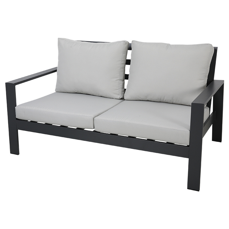 New style 4pcs aluminium frame leisure garden lounge sofa set for patio Outdoor Garden Furniture