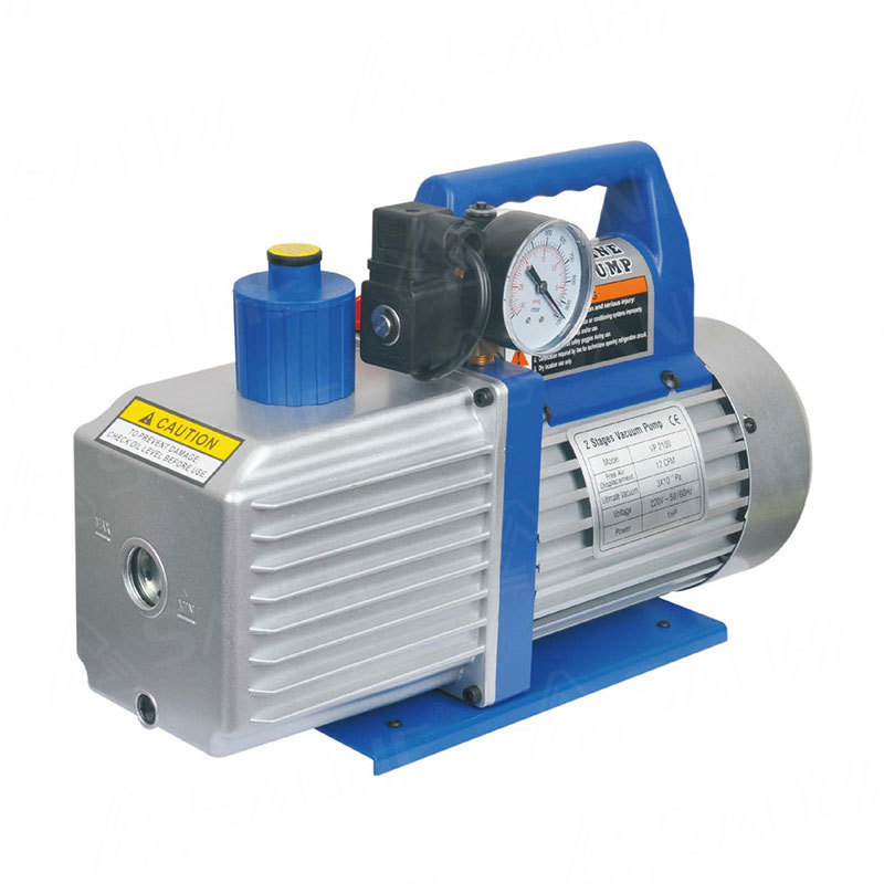 Electric vacuum pump High HVAC Single Stage Dual Stage Mini Rotary Vane Air AC Vacuum Pump