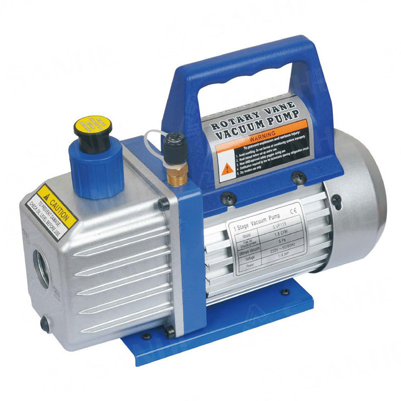 Electric vacuum pump High HVAC Single Stage Dual Stage Mini Rotary Vane Air AC Vacuum Pump