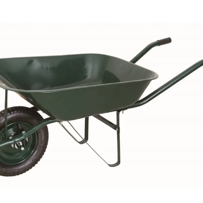 Steel material single 150kg garden metal tray wheel barrow wheelbarrows