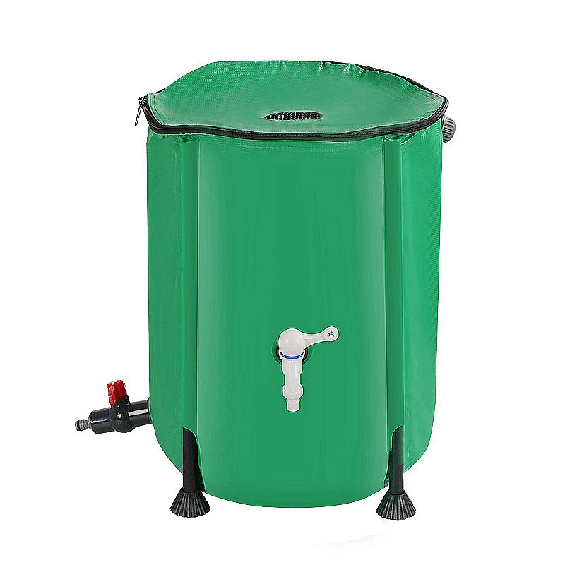 Pvc Fabric Flexible Garden Storage Rain Water Barrel Tank outdoor Collapsible rain barrel