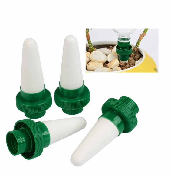 Wireless ceramic water permeator lazy automatic drip irrigation device