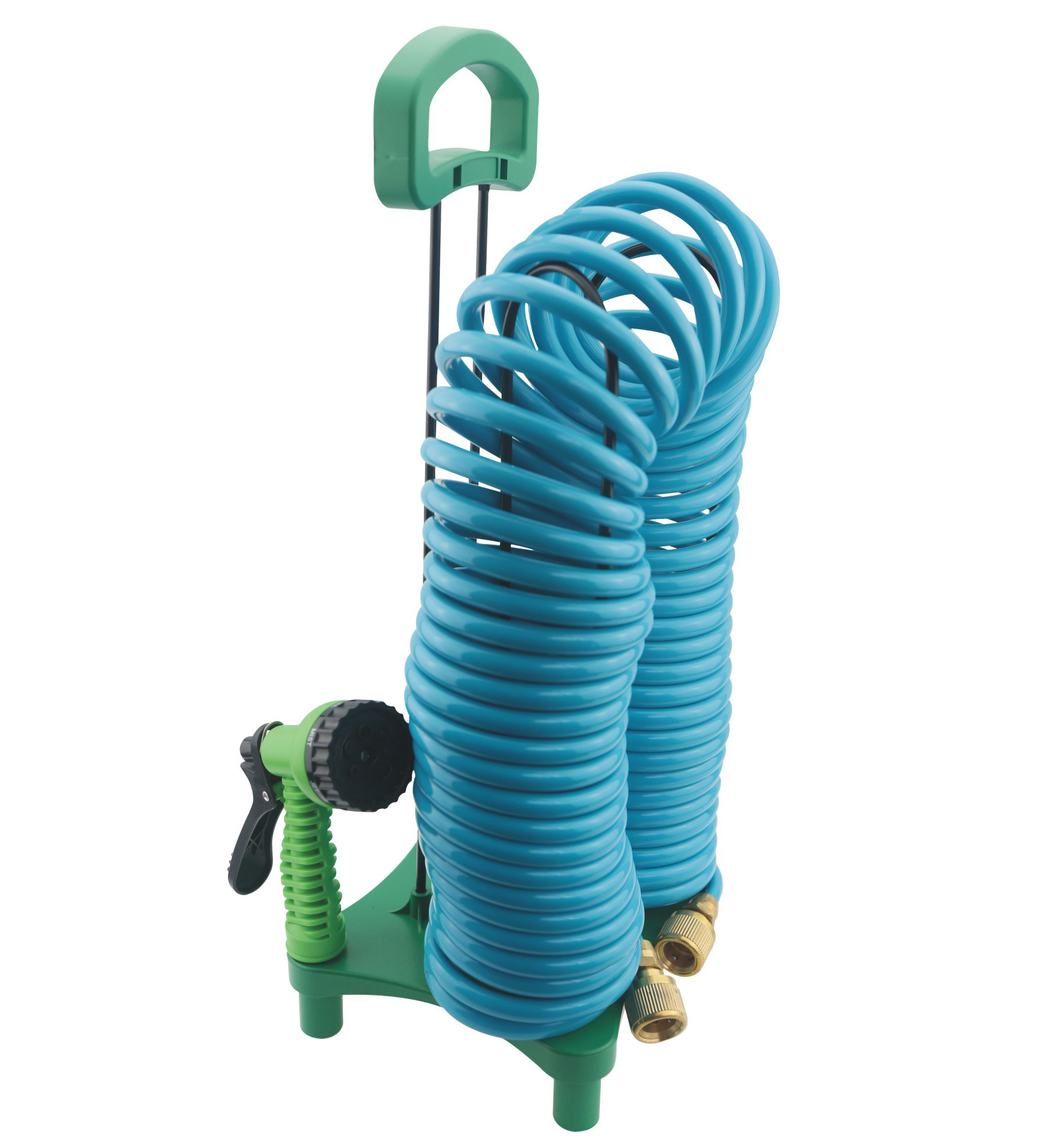 coiled hose Holder  with stand coil hose  base