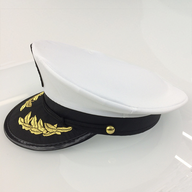 Party Fancy Dress Costume Children Adult Yacht Boat Captain Hat Navy Cap Ship Sailor Hat