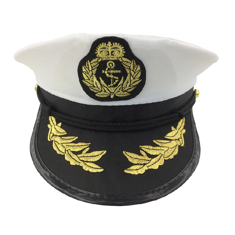 Party Fancy Dress Costume Children Adult Yacht Boat Captain Hat Navy Cap Ship Sailor Hat