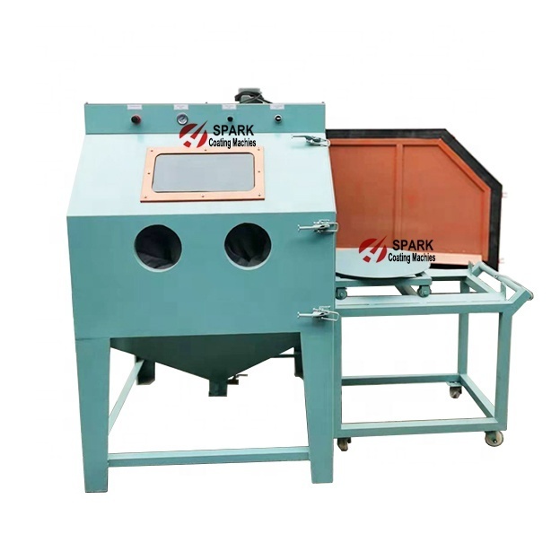 Wheels' Powder coating Machines sandblasting for wheel repair coating machine