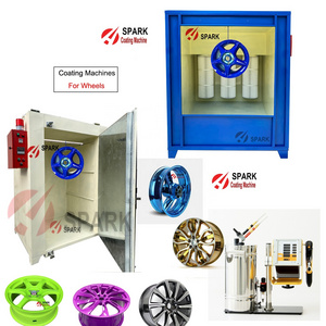 Car Motorcycle Electric Car Vehicle wheels Automatic Powder Coating Line Industrial Plant Line System Chain Marketing