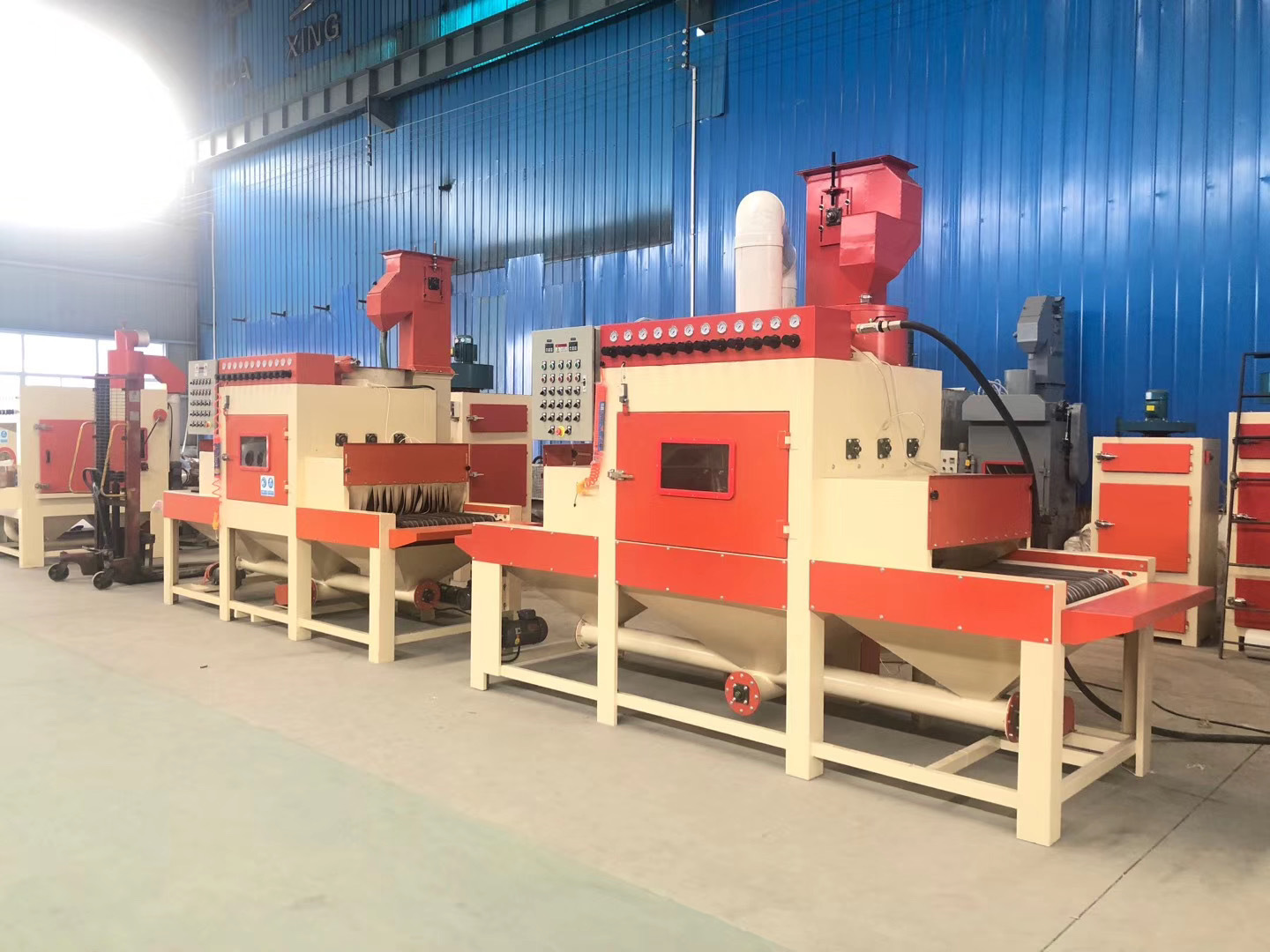 Wheels' Powder coating Machines sandblasting for wheel repair coating machine