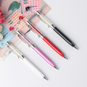 Wholesale Elegant Crystal Pen With Custom Metal Charm