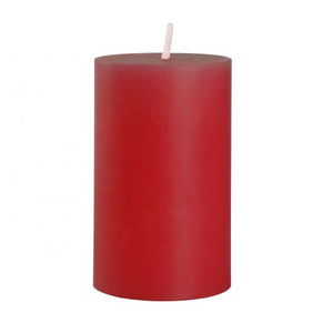 Weddings, Parties, Dinners Decorative Candles , Smokeless, and Clean Burning  Pillar Candles Unscented Candle