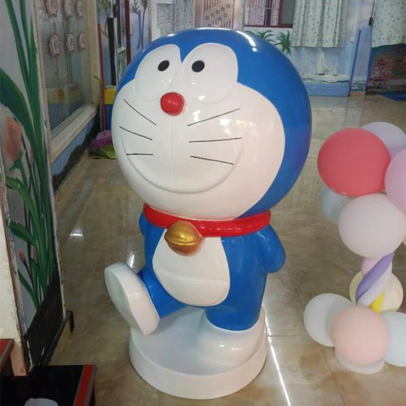 Custom Life size cartoon character Japanese anime resin doraemon statue For Sale Sculpture