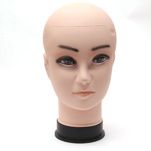 Factory Sale Cheap Wig Display PVC Mannequin Wig Head Realistic Mannequin Head