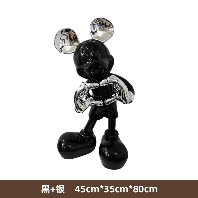 Modern Cartoon Resin Bearbrick 1000 Bear Brick Statue Toy Model Statue Polyresin Statue Bear