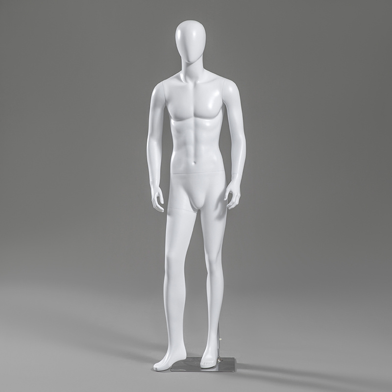 Customized white full body fiberglass Male mannequins male mannequin clothing display mannequin