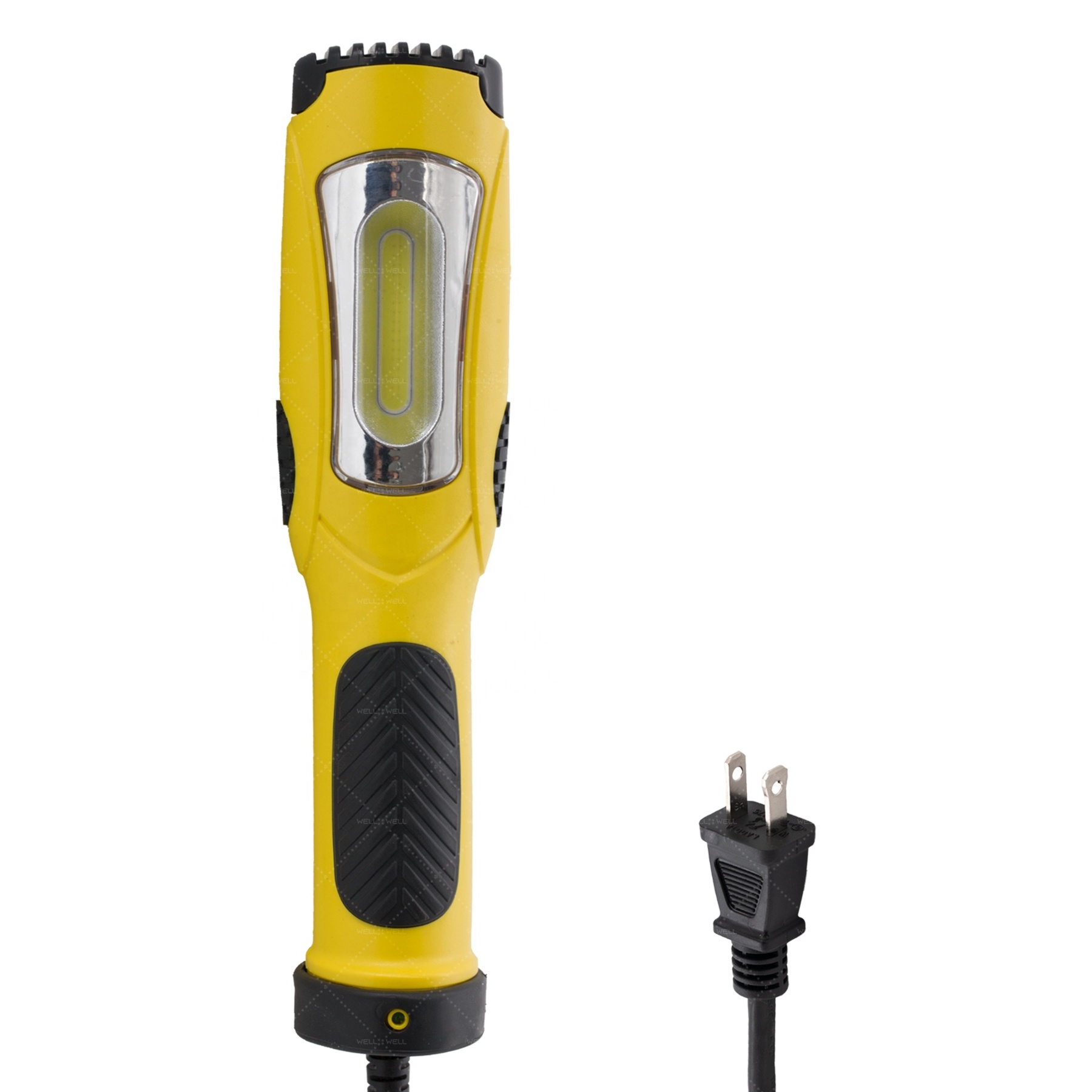 25FT Work Light/Trouble Light Magnetic Base and Built-in Handle in Yellow 300 Lumen COB Drop Light