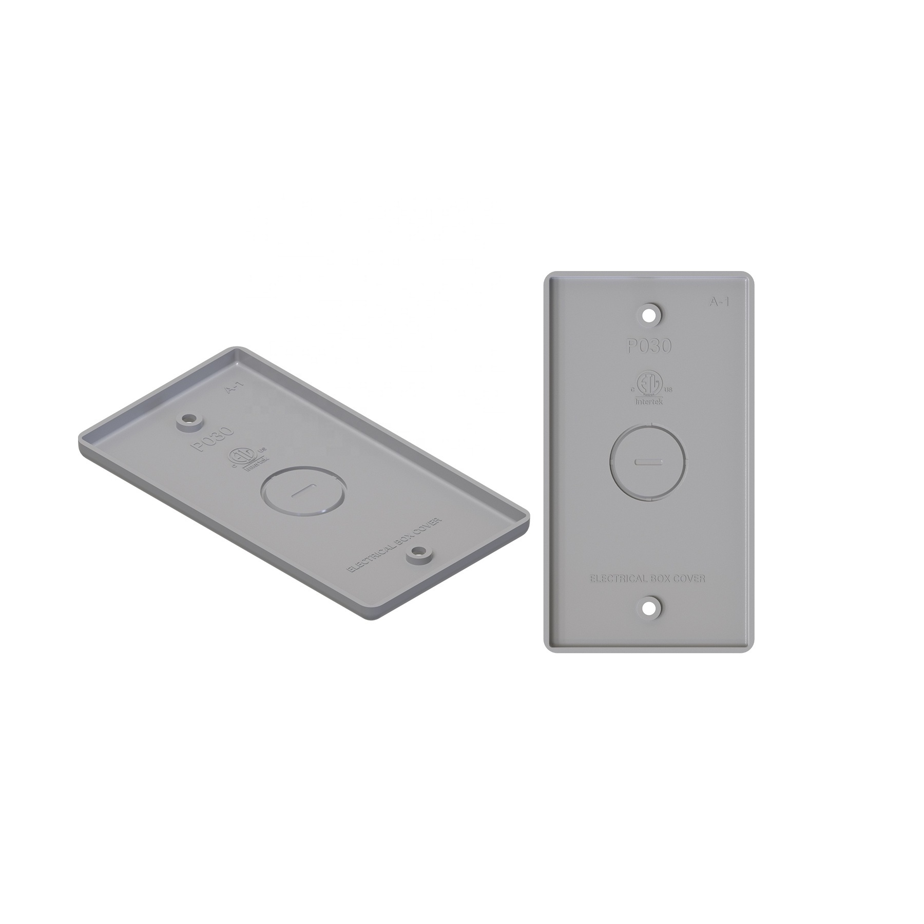 American Handy Blank Cover Plates-Nonmetallic 0.25