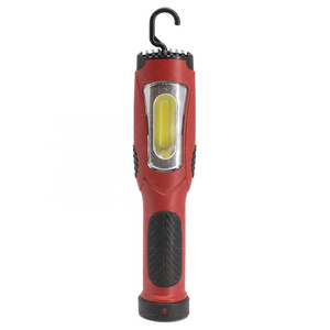 300/500 Lumens COB Portable Magnetic and Hook Work Flashlight Work Light Rechargeable LED for Car Repair Machine Emergency