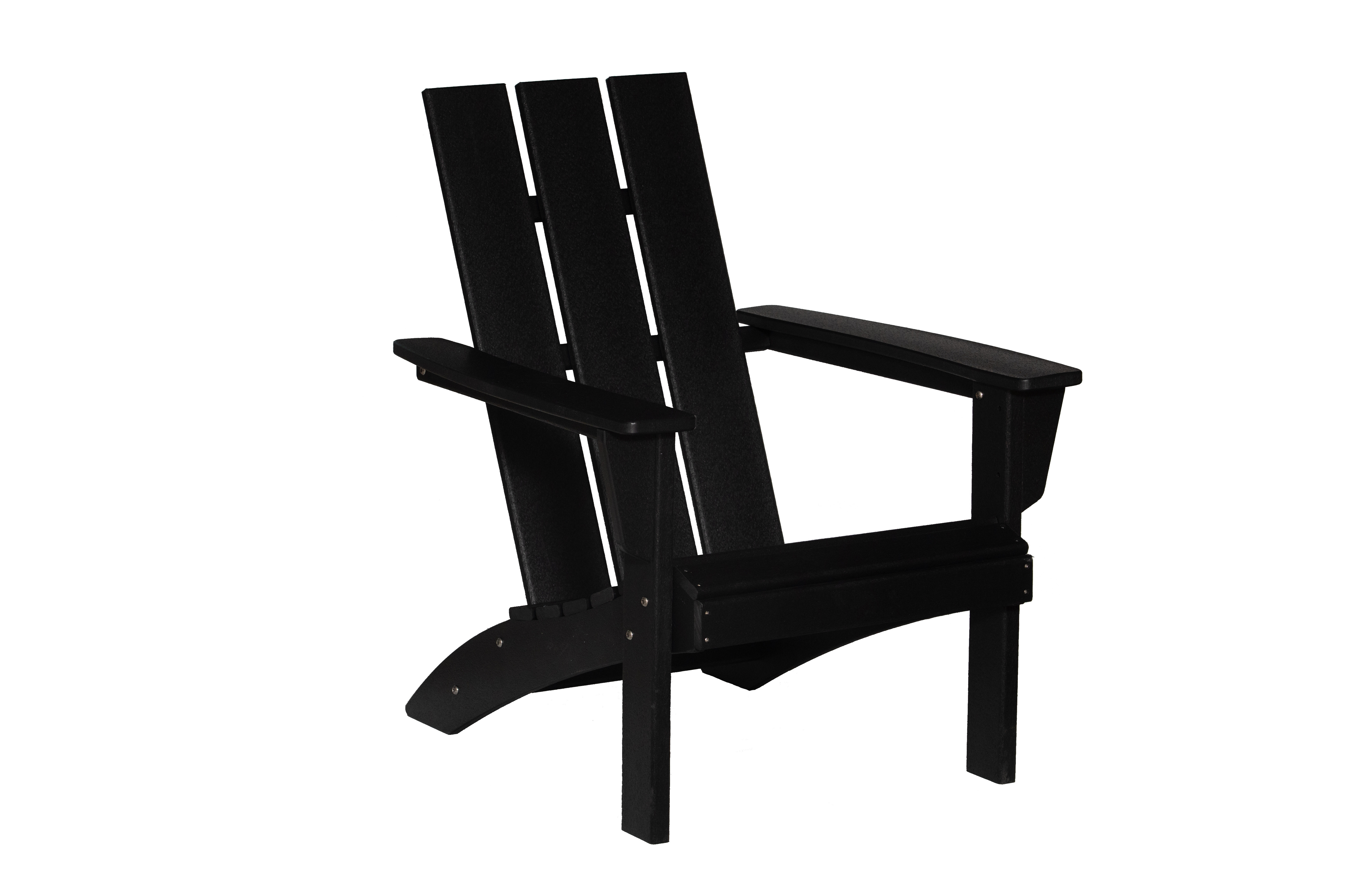 Eco-friendly Adirondack Chair High Quality Adirondack Chair Hdpe Modern Plastic Wood Outdoor Furniture Garden Chair 85x74x89