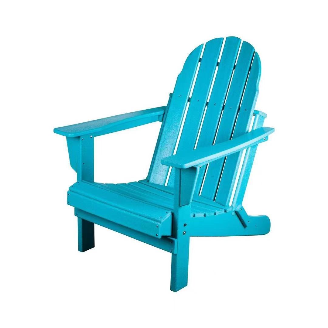 Wholesale price outdoor furniture  Environmental Recycled Plastic Wood Folding Garden Adirondack Chairs