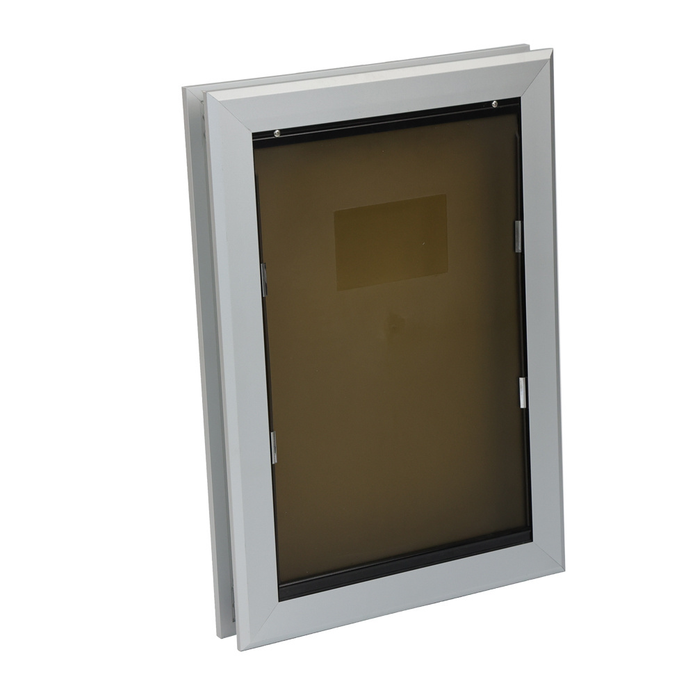 Aluminum Dog Door or Cat Door Solid Durable Frame Tinted Magnetic Vinyl Flap with Slide-In Closing Panel Pet Door