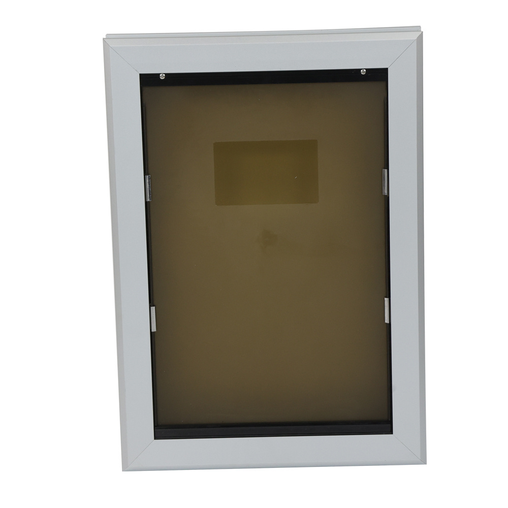 Aluminum Dog Door or Cat Door Solid Durable Frame Tinted Magnetic Vinyl Flap with Slide-In Closing Panel Pet Door