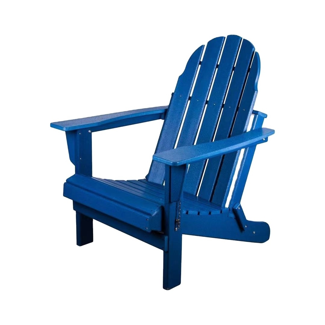 Wholesale price outdoor furniture  Environmental Recycled Plastic Wood Folding Garden Adirondack Chairs