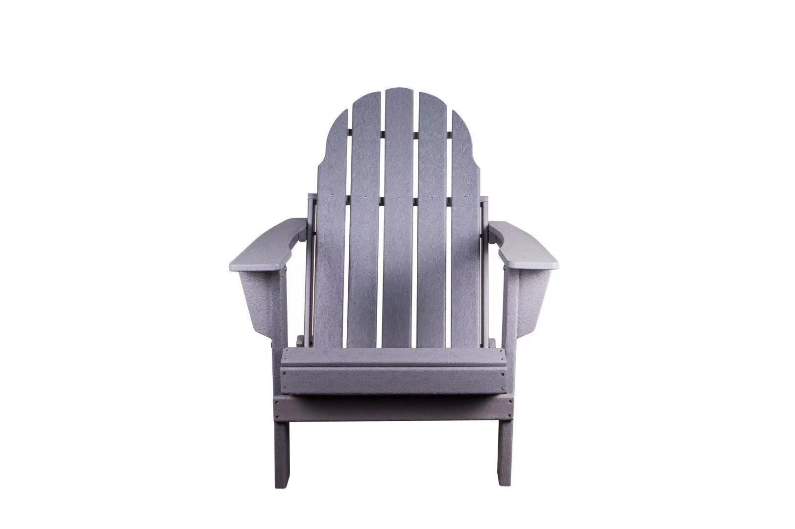 Wholesale price outdoor furniture  Environmental Recycled Plastic Wood Folding Garden Adirondack Chairs