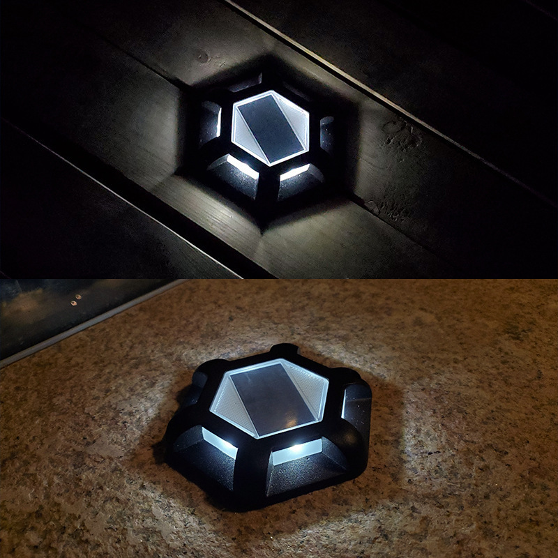 Solar Garden Floor Tile Lights Decorative Lights Solar light outdoor waterproof