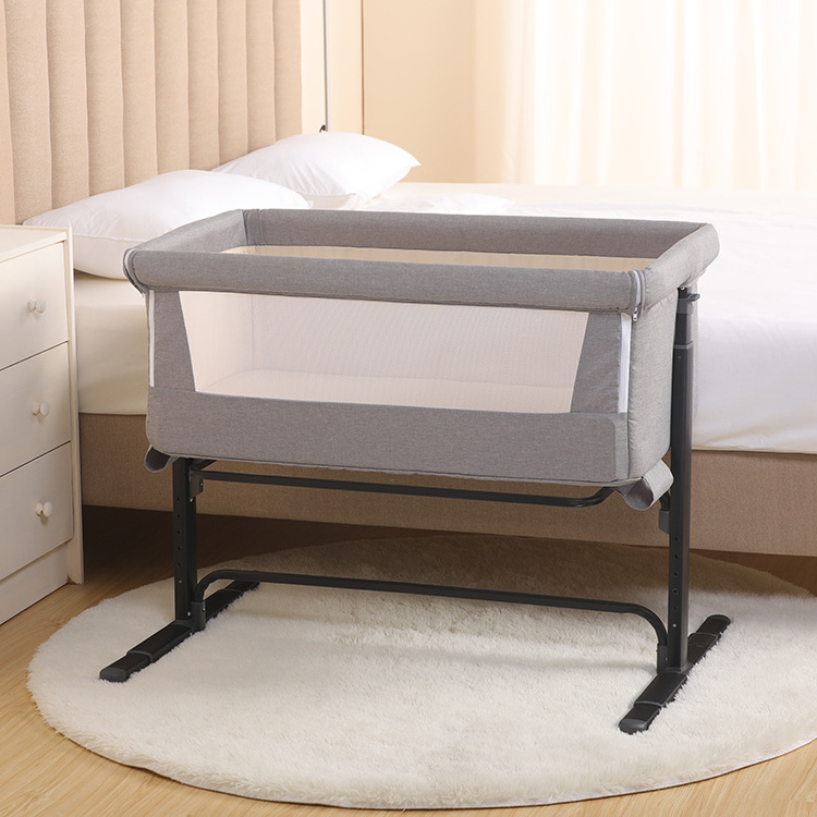 Hot Sell Anti-tilt New Born Babies Cot Swinging Bed Portable Cradle Baby Crib