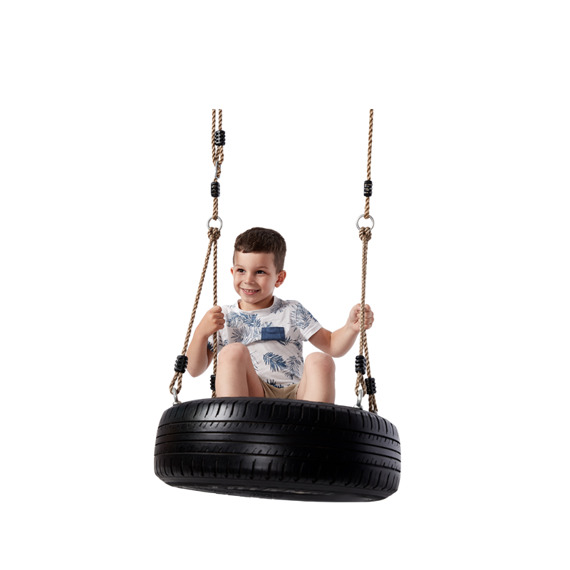 Wearable And Durable Tire Swing Heavy Duty Tyre Patio Swing Equipment For Entertainment