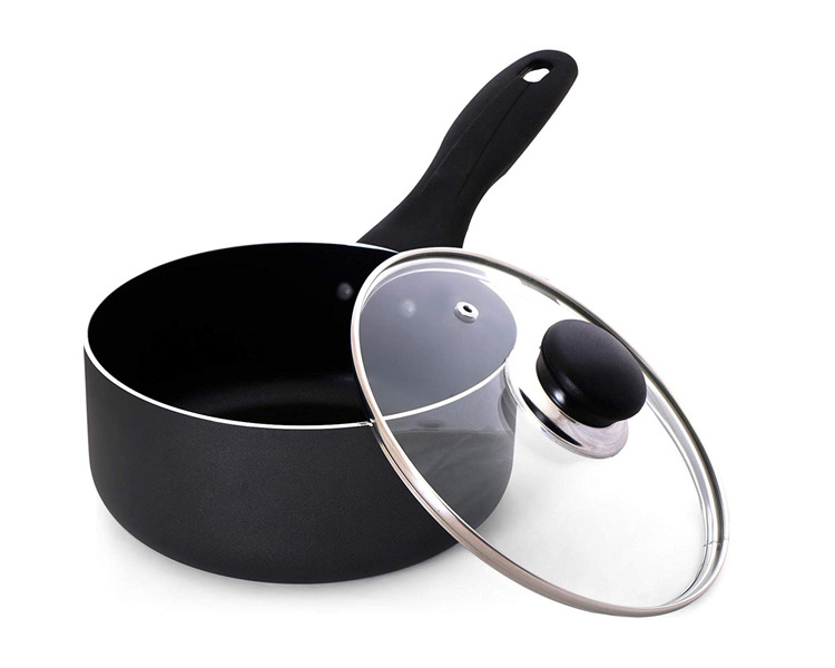 18cm pressed nonstick sauce pan milk pan boiling pan