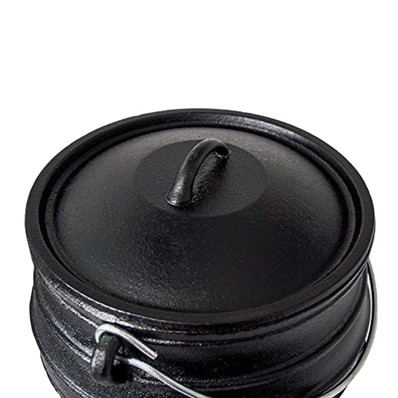 Outdoor cooking pot south africa cast iron potjie pot