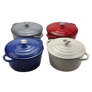 Home Kitchen Items Enamel Cast Iron Cookware Sets Casserole Pots Set