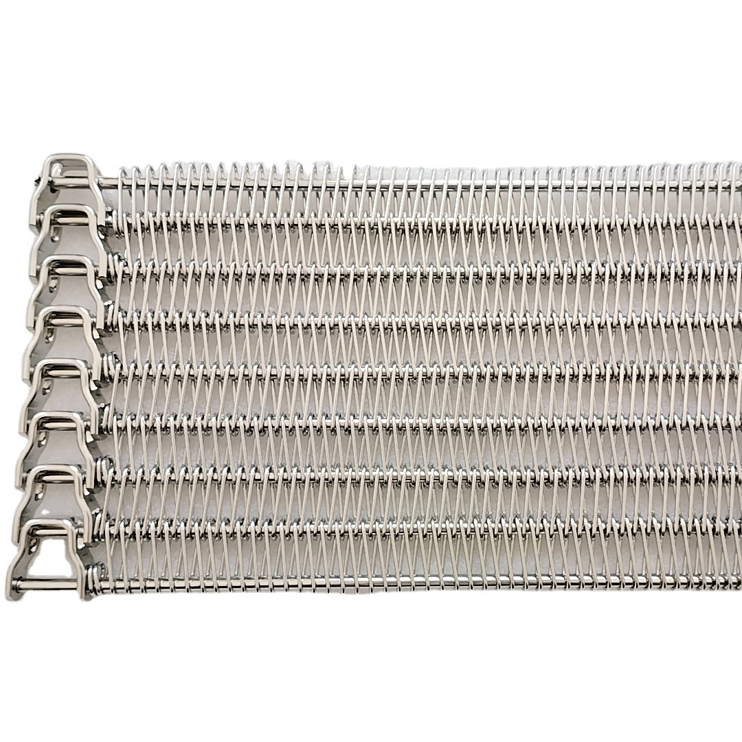 Stainless Steel Belt Multi-flow Freeze System Freezer Mesh Belt