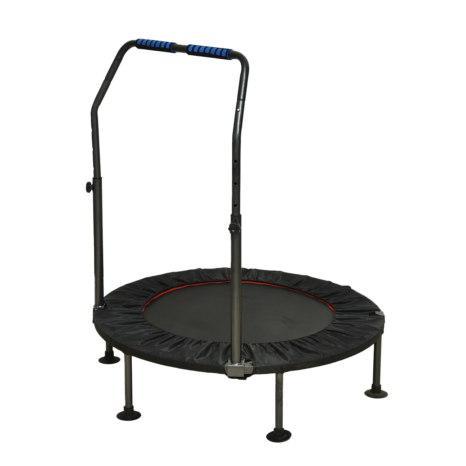 Foldable trampoline frame cover with handle bar Portable safety padding for children and adults